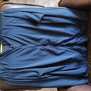 Lululemon mens zip up lightweight hoddie runner style flattering size XL